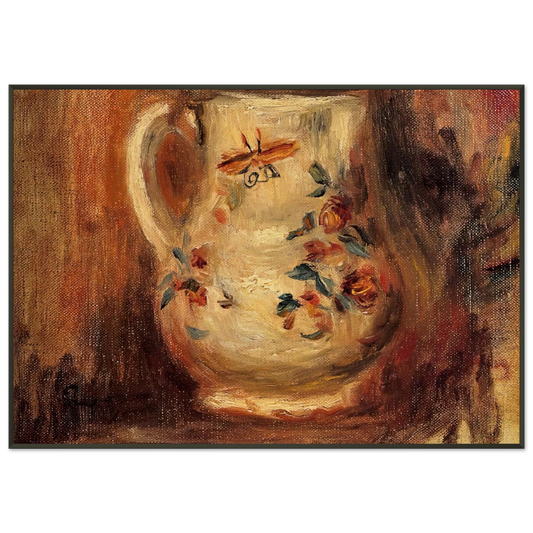 PierreAuguste Renoir  Pitcher Framed Art Print  - Aluminum Frame - 21x29.7 cm / 8x12"