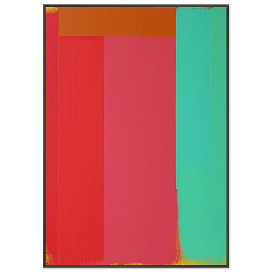 Doug Ohlson  Mag  1986 Framed Art Print  - Aluminum Frame - 21x29.7 cm / 8x12"