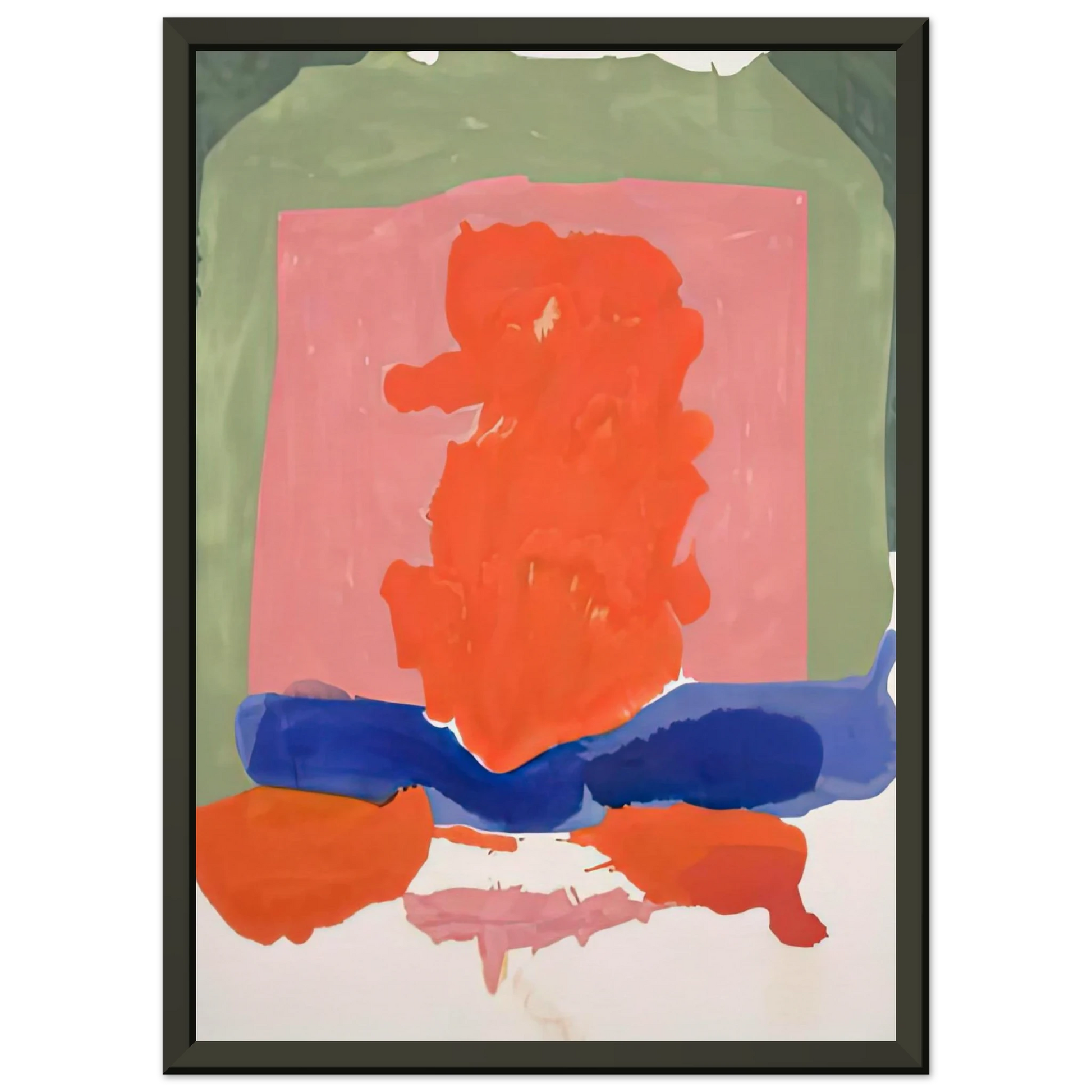 Helen Frankenthaler  Smalls Paradise 1964 Framed Art Print  - Aluminum Frame - 60x80 cm / 24x32 inches