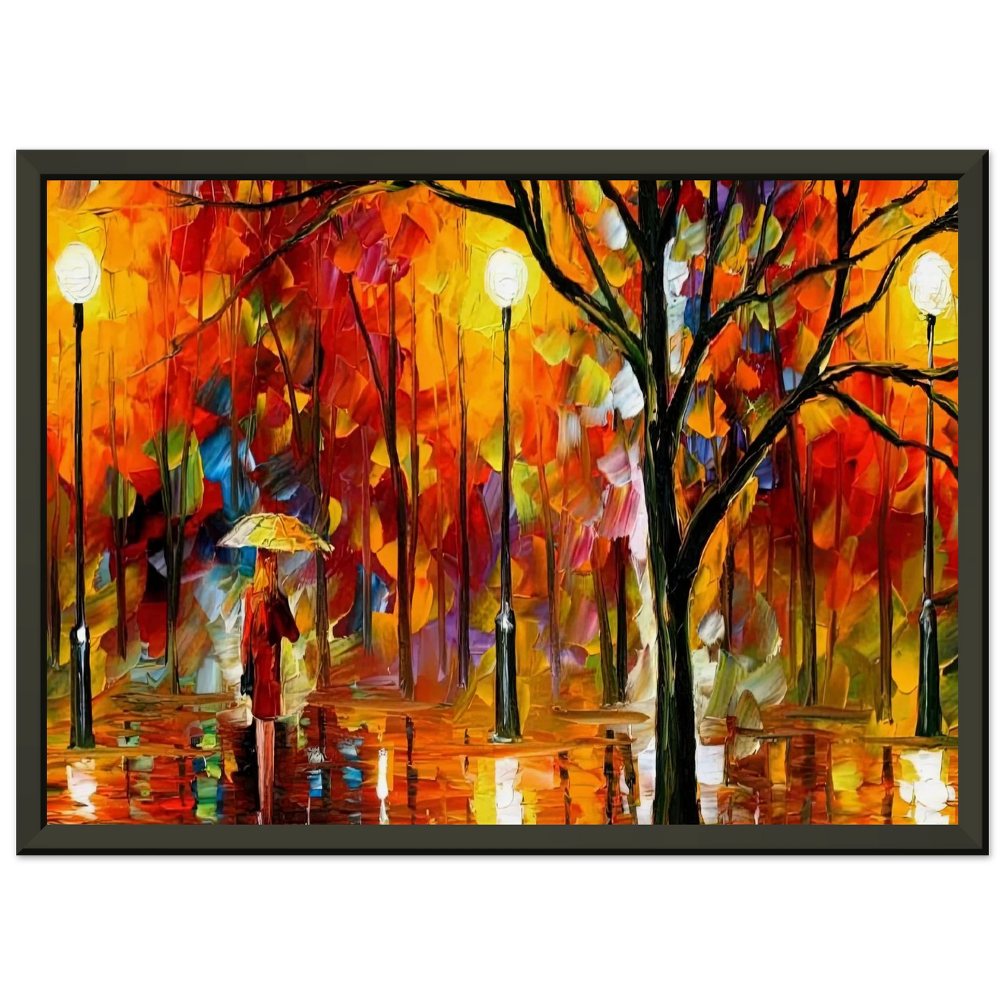 Leonid Afremov  Leonid Afremov Framed Art Print  - Aluminum Frame - 60x80 cm / 24x32 inches