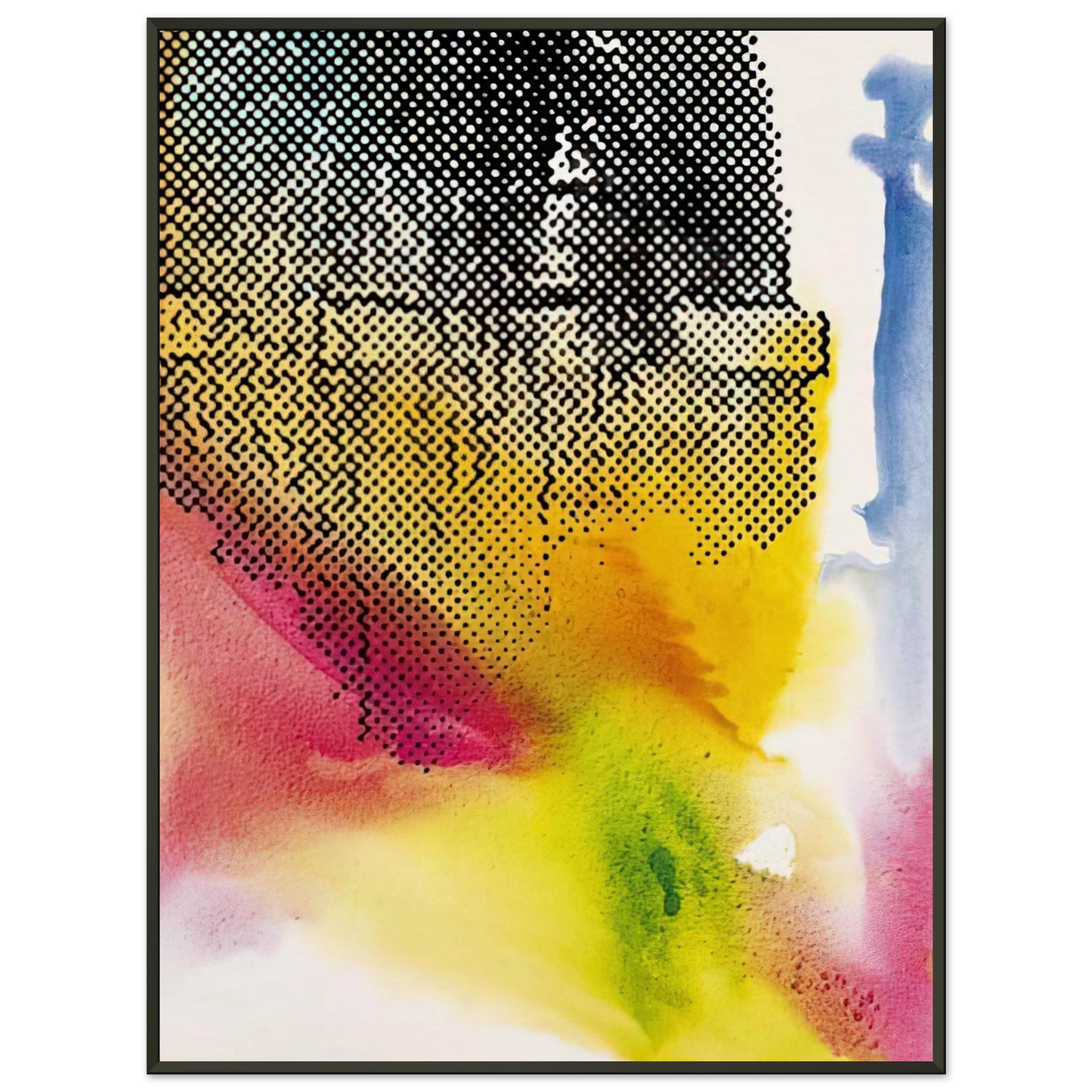 Sigmar Polke  THE PLANT Framed Art Print  - Aluminum Frame - 70x100 cm / 28x40 inches