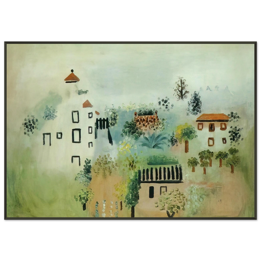 Arkhyp Kuindzhi  Landscape Framed Art Print  - Aluminum Frame - 21x29.7 cm / 8x12"