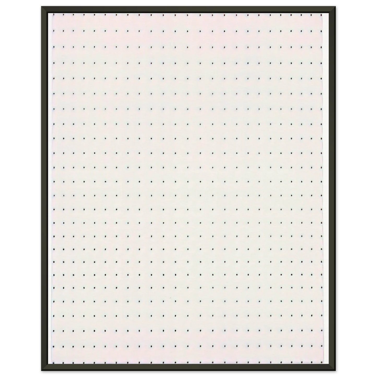 Bridget Riley  STATIC 2 1966 Framed Art Print  - Aluminum Frame - 70x100 cm / 28x40 inches