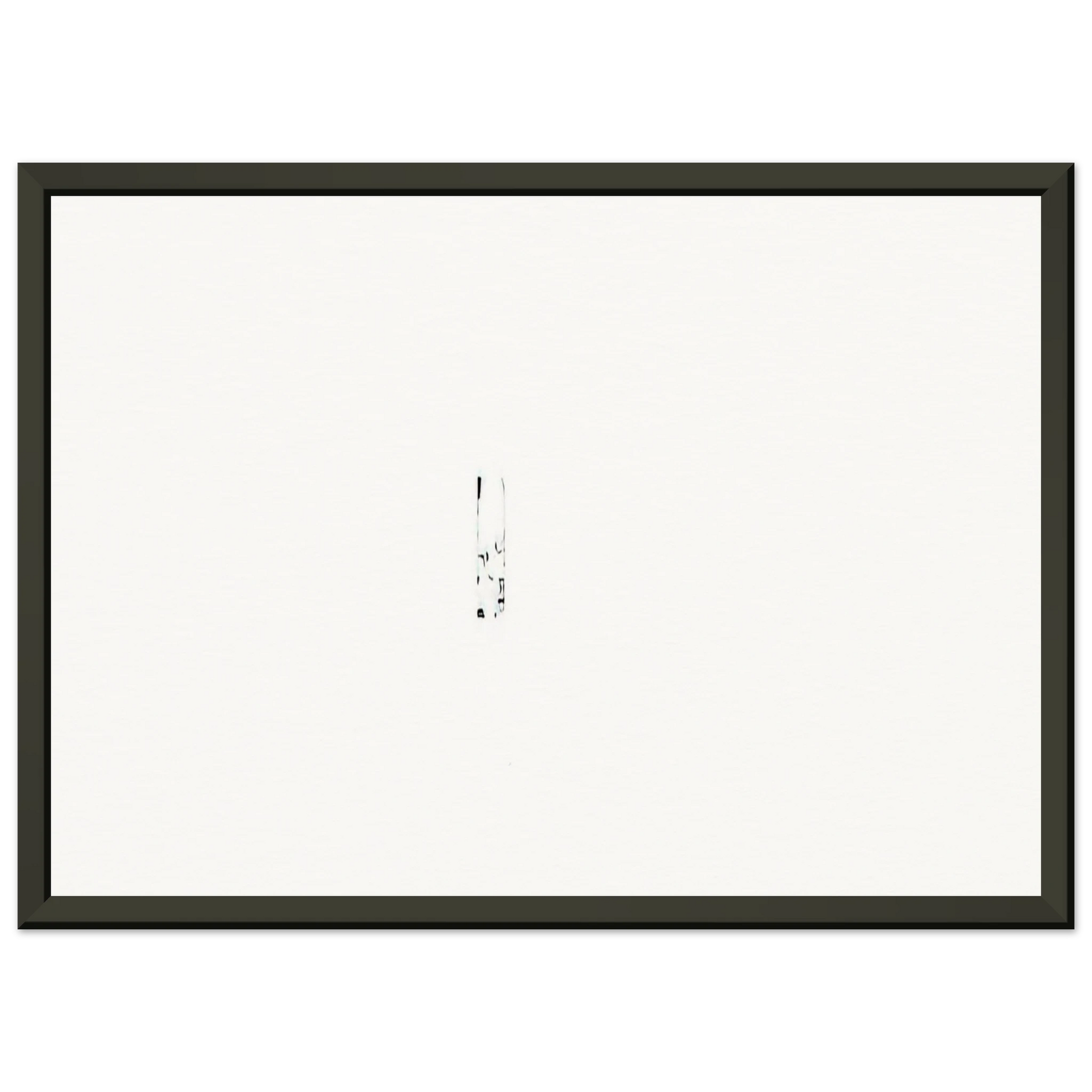 Antoni Tapies  HEAD 1995 Framed Art Print  - Aluminum Frame - 40x50 cm / 16x20 inches