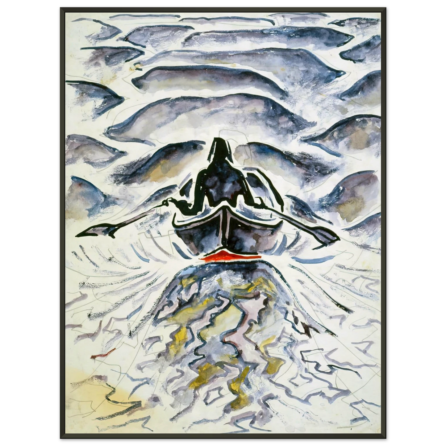 Walter Inglis Anderson  Walter Anderson Framed Art Print  - Aluminum Frame - 40x50 cm / 16x20 inches