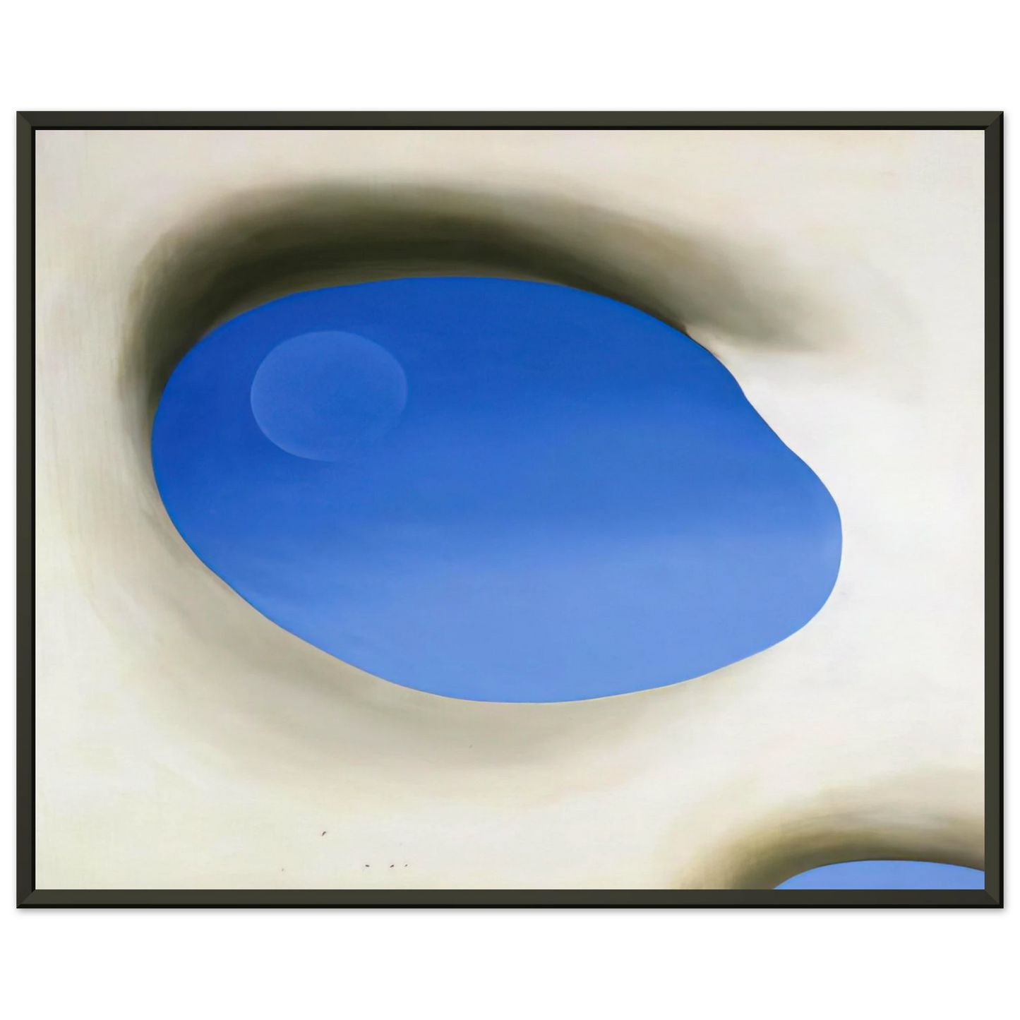 Georgia OKeeffe  Pelvis IV Framed Art Print  - Aluminum Frame - 60x80 cm / 24x32 inches