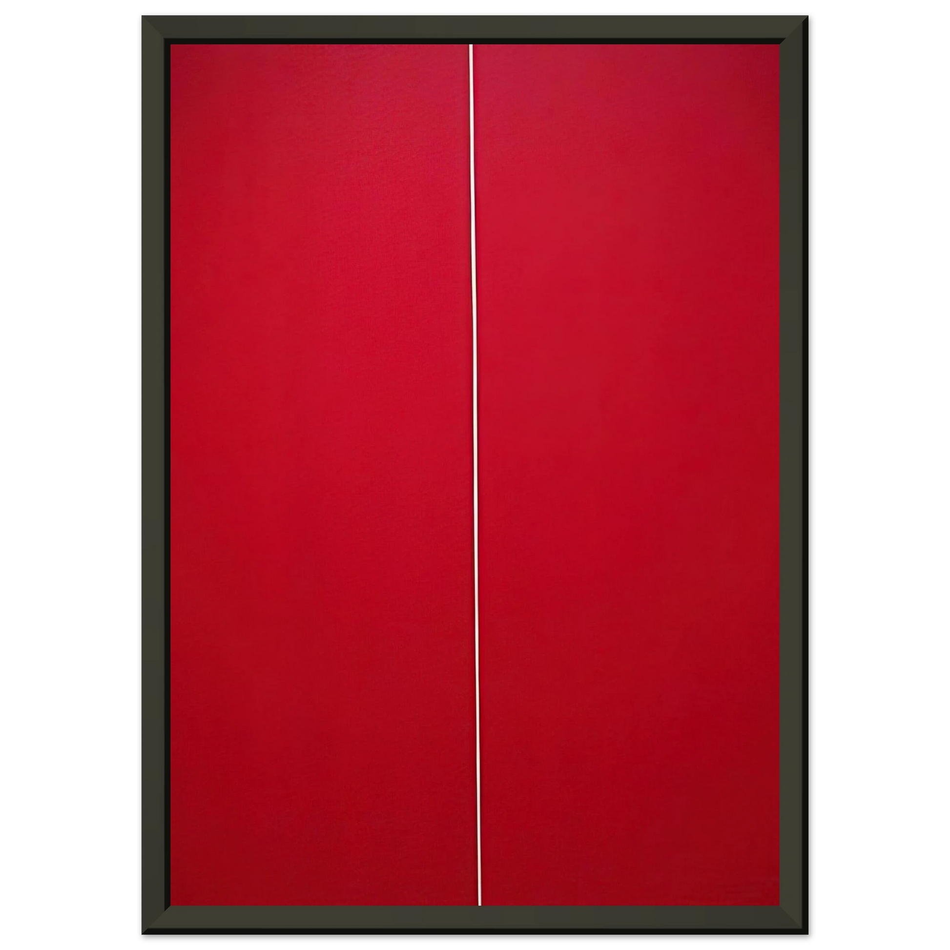 Barnett Newman  Be I Framed Art Print  - Aluminum Frame - 70x100 cm / 28x40 inches