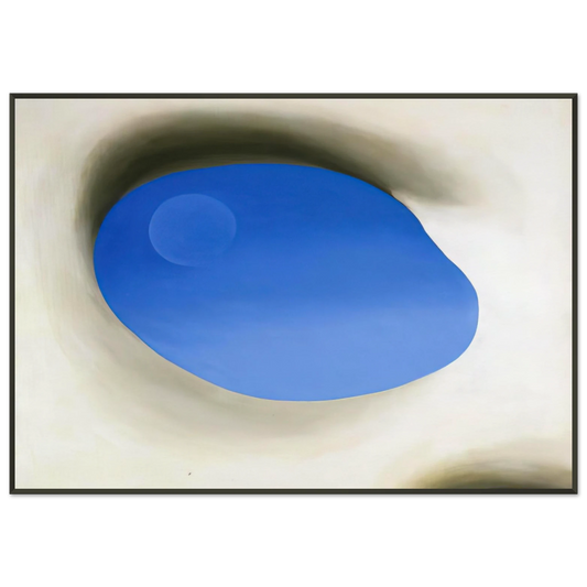 Georgia OKeeffe  Pelvis IV Framed Art Print  - Aluminum Frame - 21x29.7 cm / 8x12"