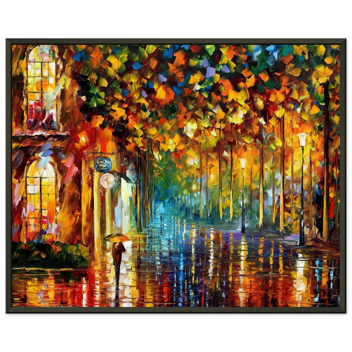 Leonid Afremov  Leonid Afremov Framed Art Print  - Aluminum Frame - 60x80 cm / 24x32 inches