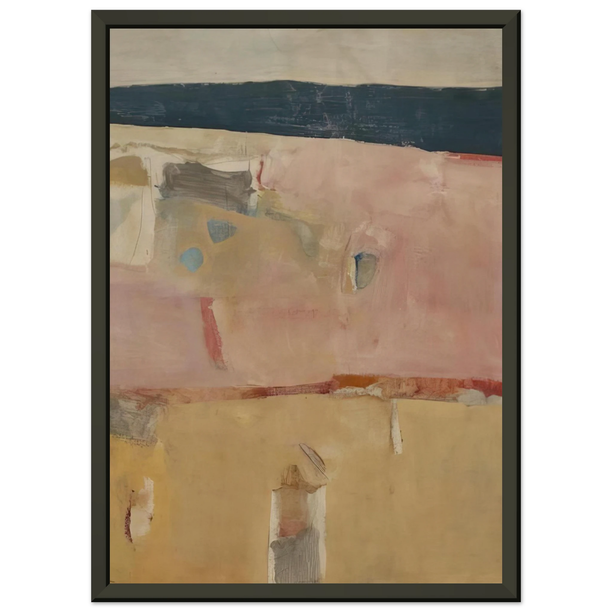 Richard Diebenkorn  Albuquerque 11 Framed Art Print  - Aluminum Frame - 60x80 cm / 24x32 inches