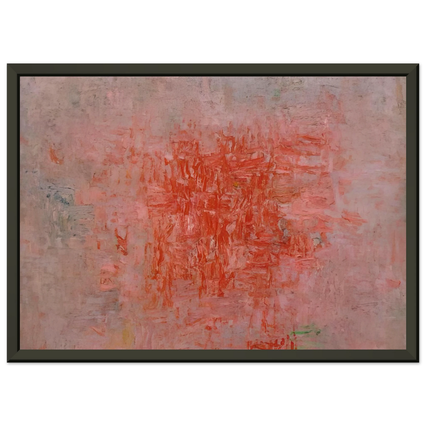 Philip Guston  ZONE Framed Art Print  - Aluminum Frame - 70x100 cm / 28x40 inches