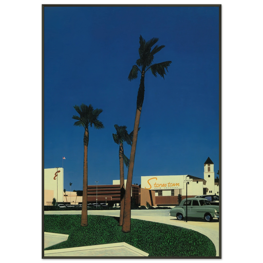 Hiroshi Nagai  In the beginning IV Mall Framed Art Print  - Aluminum Frame - 21x29.7 cm / 8x12"