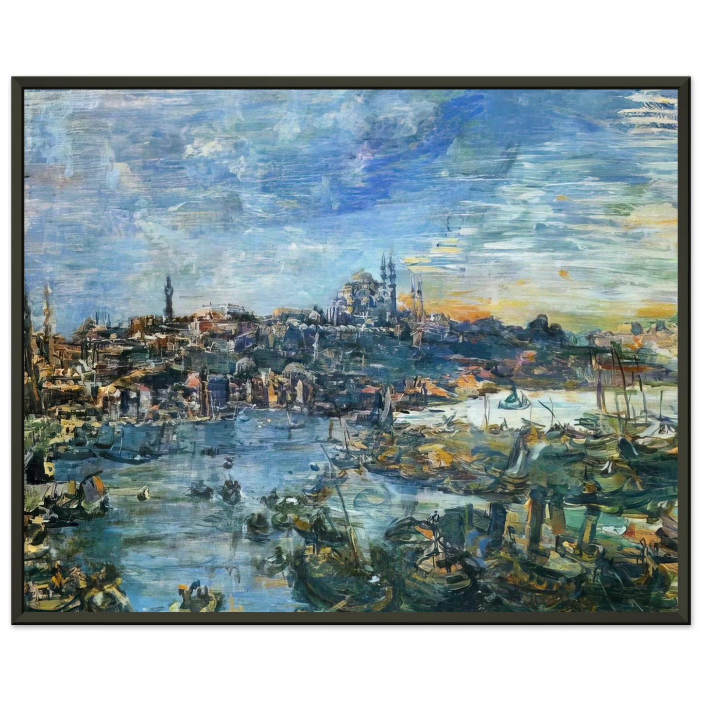OSKAR KOKOSCHKA  NOTDETECTED235883 Framed Art Print  - Aluminum Frame - 60x80 cm / 24x32 inches