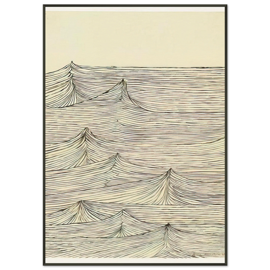 Louise Bourgeois  UNTITLED 2 Framed Art Print  - Aluminum Frame - 21x29.7 cm / 8x12"