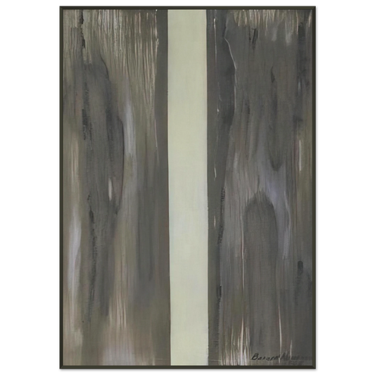 Barnett Newman  Moment Framed Art Print  - Aluminum Frame - 21x29.7 cm / 8x12"