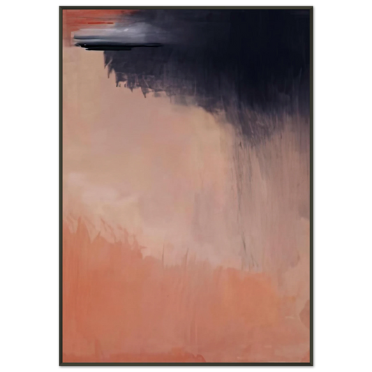 Helen Frankenthaler  Cloud Burst 2002 Framed Art Print  - Aluminum Frame - 21x29.7 cm / 8x12"