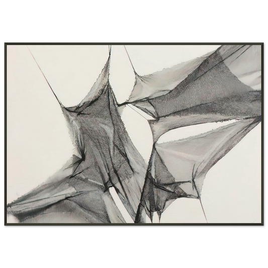 Manuel Rivera  Untitled  1975 Framed Art Print  - Aluminum Frame - 21x29.7 cm / 8x12"