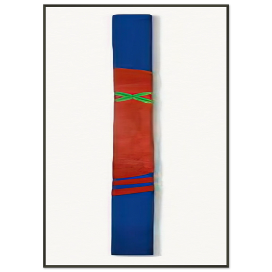Blinky Palermo  OHNE TITEL 1964 Framed Art Print  - Aluminum Frame - 21x29.7 cm / 8x12"