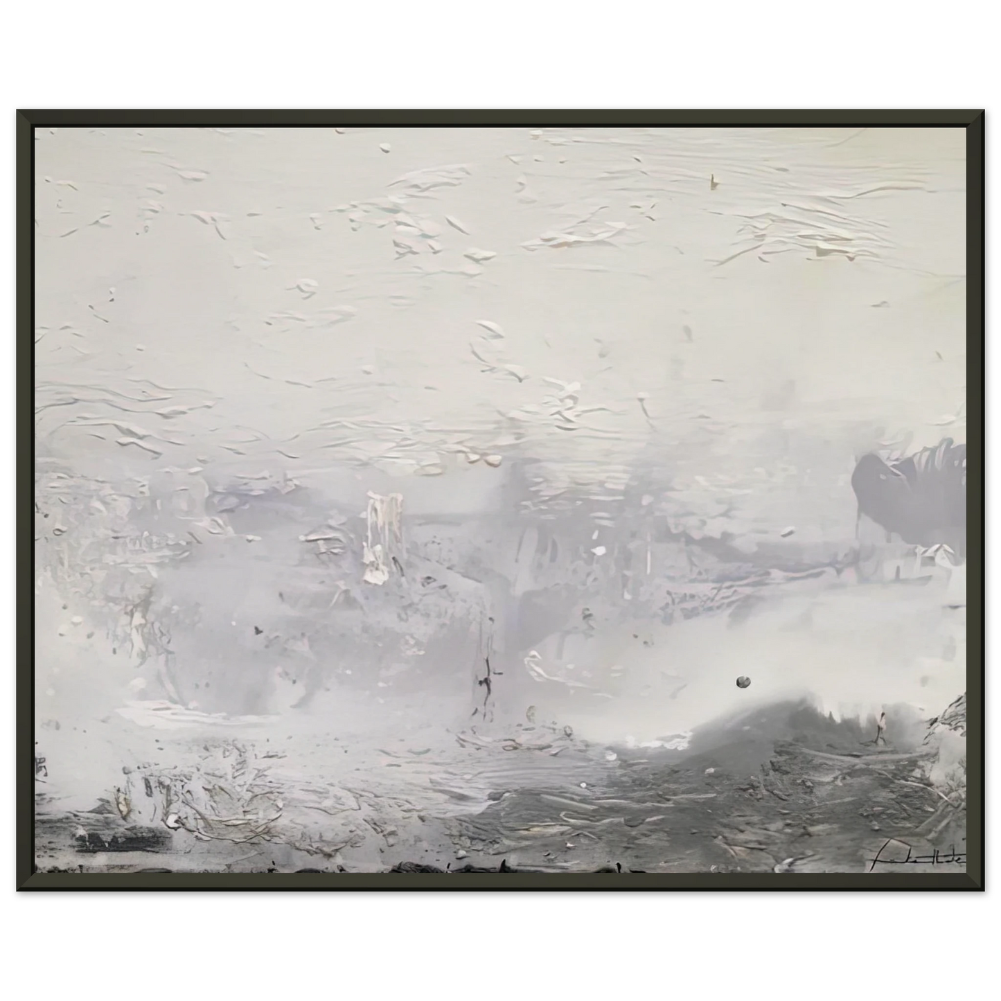 Helen Frankenthaler  Barometer 1992 Framed Art Print  - Aluminum Frame - 60x80 cm / 24x32 inches