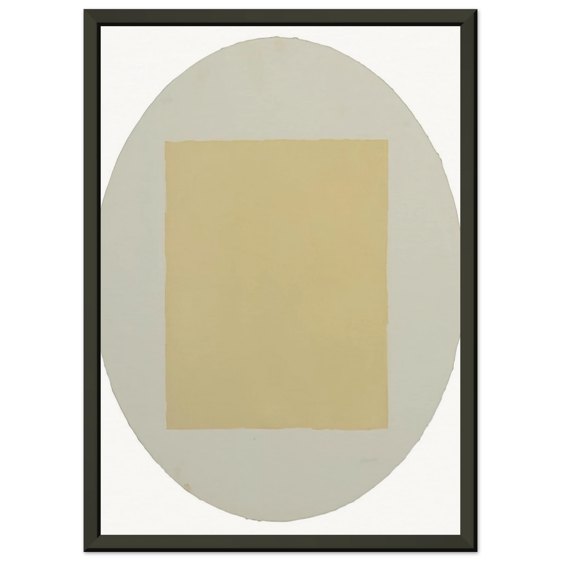 Robert Ryman  Untitled from Seven Aquatints  Minimalism Framed Art Print  - Aluminum Frame - 70x100 cm / 28x40 inches