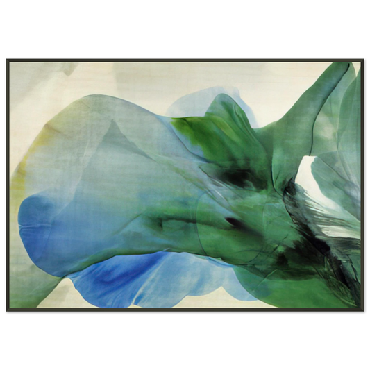 Paul Jenkins  Phenomena Kwan Yin  1969 Framed Art Print  - Aluminum Frame - 21x29.7 cm / 8x12"