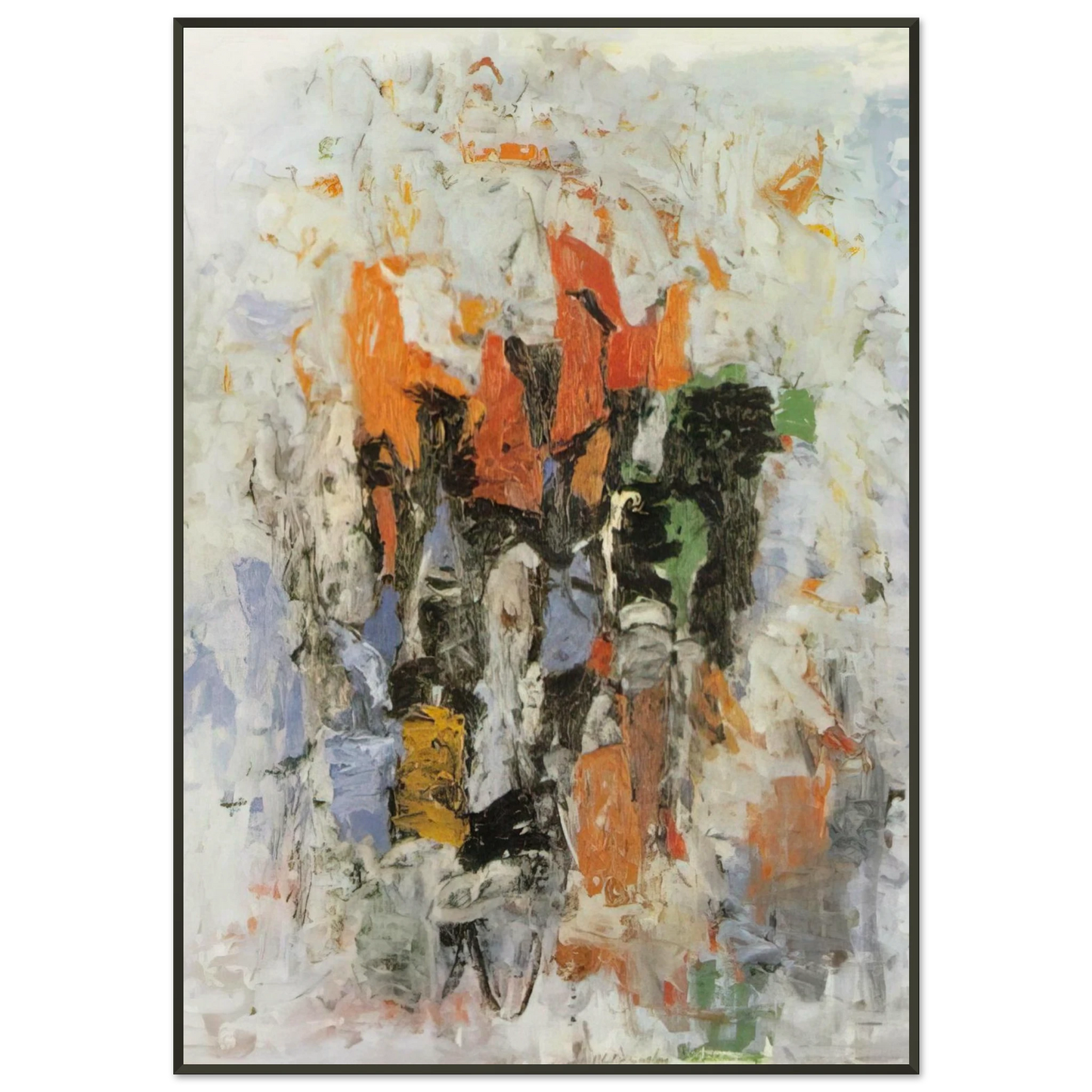 Philip Guston  CLOCK Framed Art Print  - Aluminum Frame - 21x29.7 cm / 8x12"