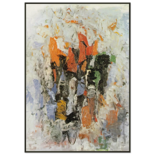 Philip Guston  CLOCK Framed Art Print  - Aluminum Frame - 21x29.7 cm / 8x12"