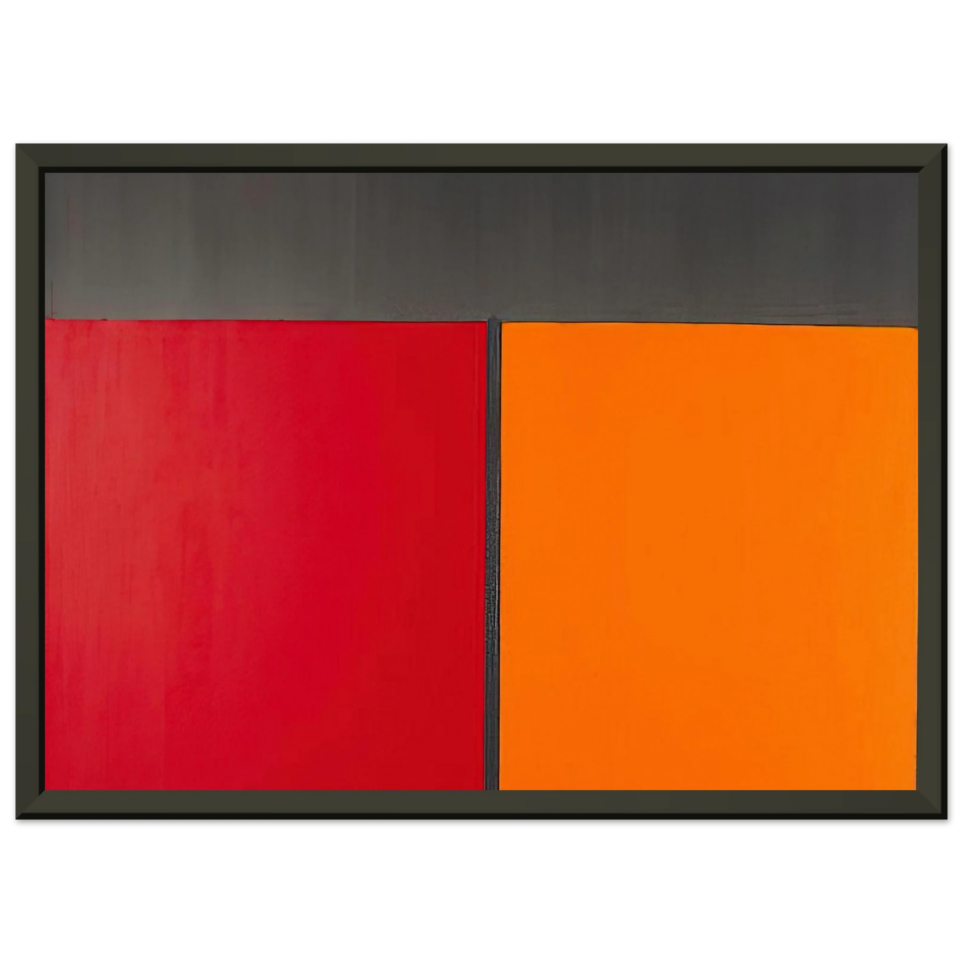 John Hoyland  151067  1967 Framed Art Print  - Aluminum Frame - 60x80 cm / 24x32 inches