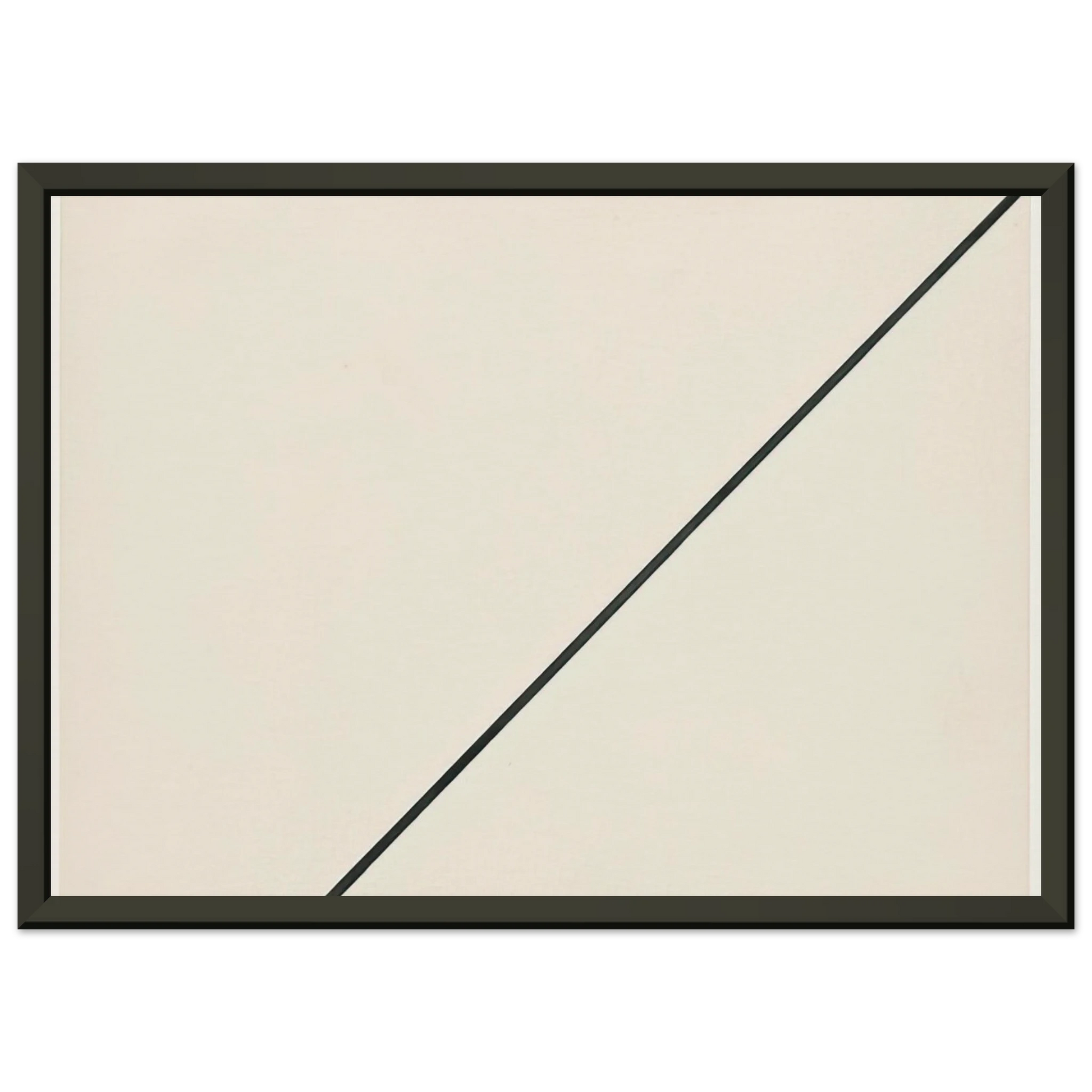 Ellsworth Kelly  Diagonal Framed Art Print  - Aluminum Frame - 40x50 cm / 16x20 inches