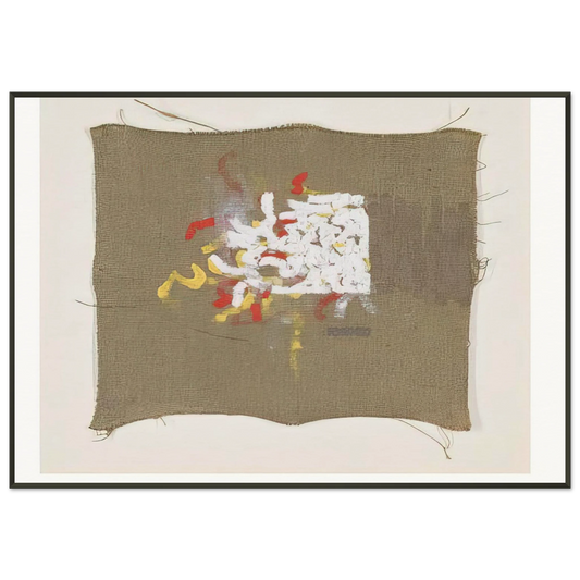 Robert Ryman  Untitled 36 Framed Art Print  - Aluminum Frame - 21x29.7 cm / 8x12"