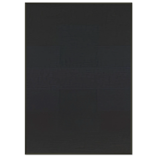 Ad Reinhardt  Abstract Painting  1957 Framed Art Print  - Aluminum Frame - 21x29.7 cm / 8x12"