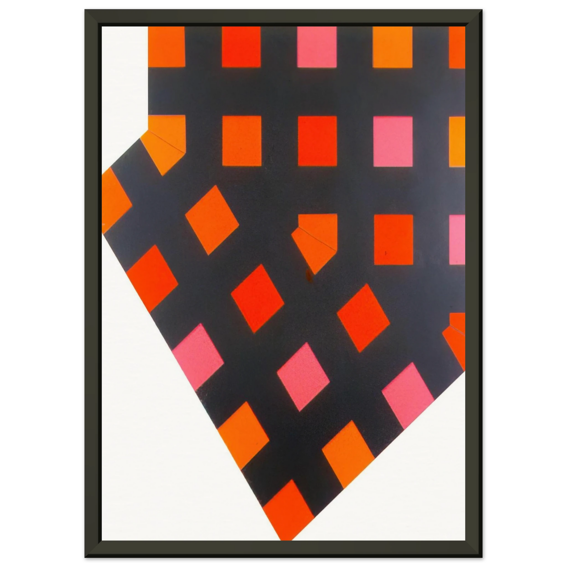Jeremy Moon  Crusader  1968 Framed Art Print  - Aluminum Frame - 70x100 cm / 28x40 inches