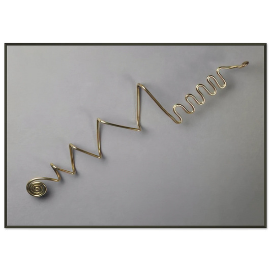 Alexander Calder  SCISSOR GUARD 1940 Framed Art Print  - Aluminum Frame - 21x29.7 cm / 8x12"