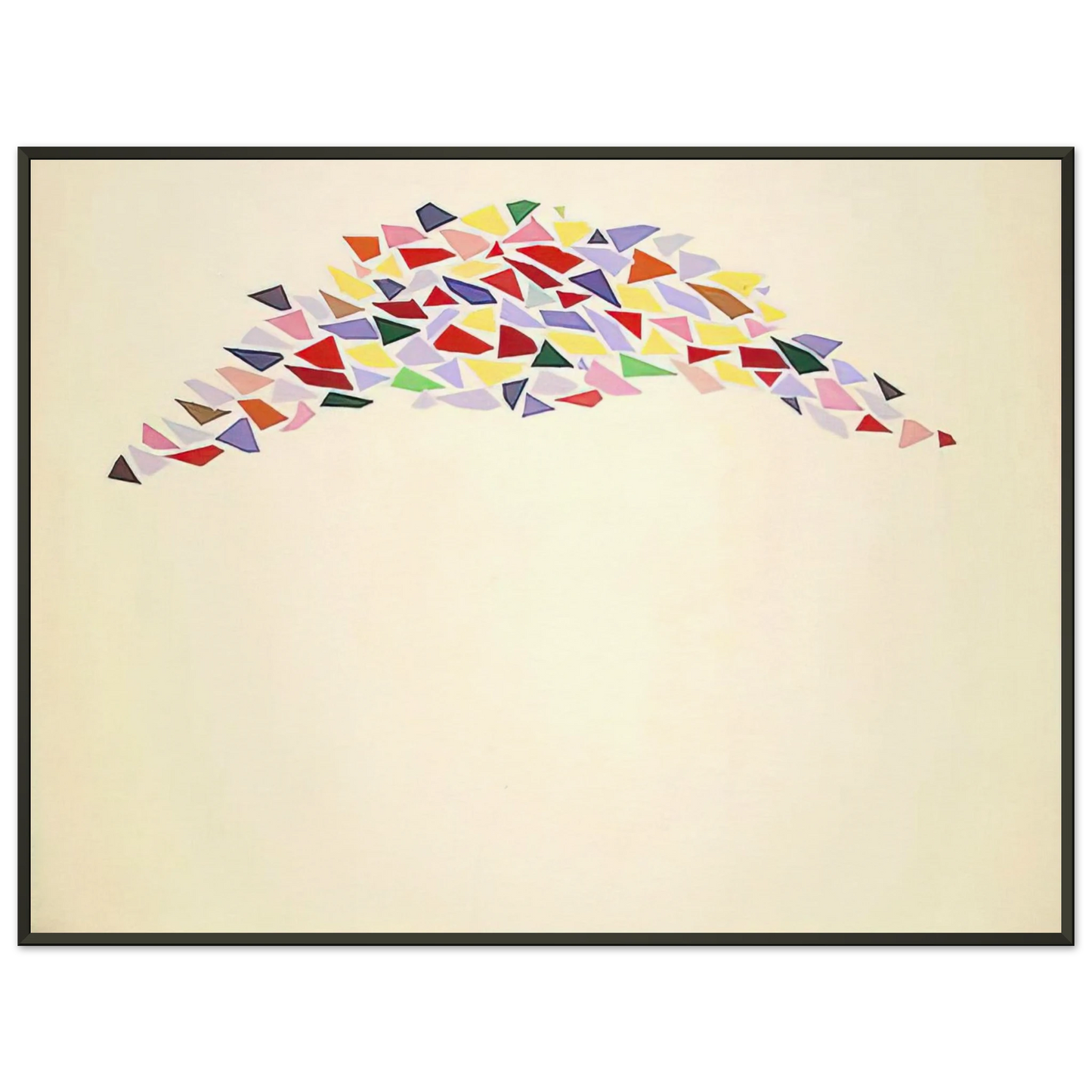 Robert Goodnough  Texas Arch I  PostPainterly Abstraction Framed Art Print  - Aluminum Frame - 60x80 cm / 24x32 inches