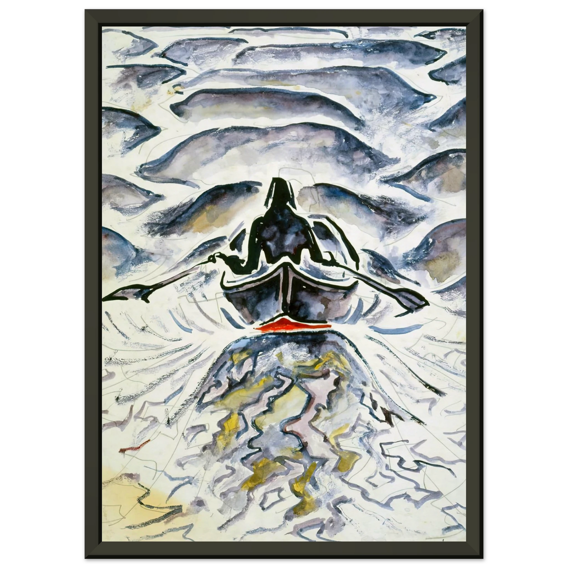 Walter Inglis Anderson  Walter Anderson Framed Art Print  - Aluminum Frame - 60x80 cm / 24x32 inches