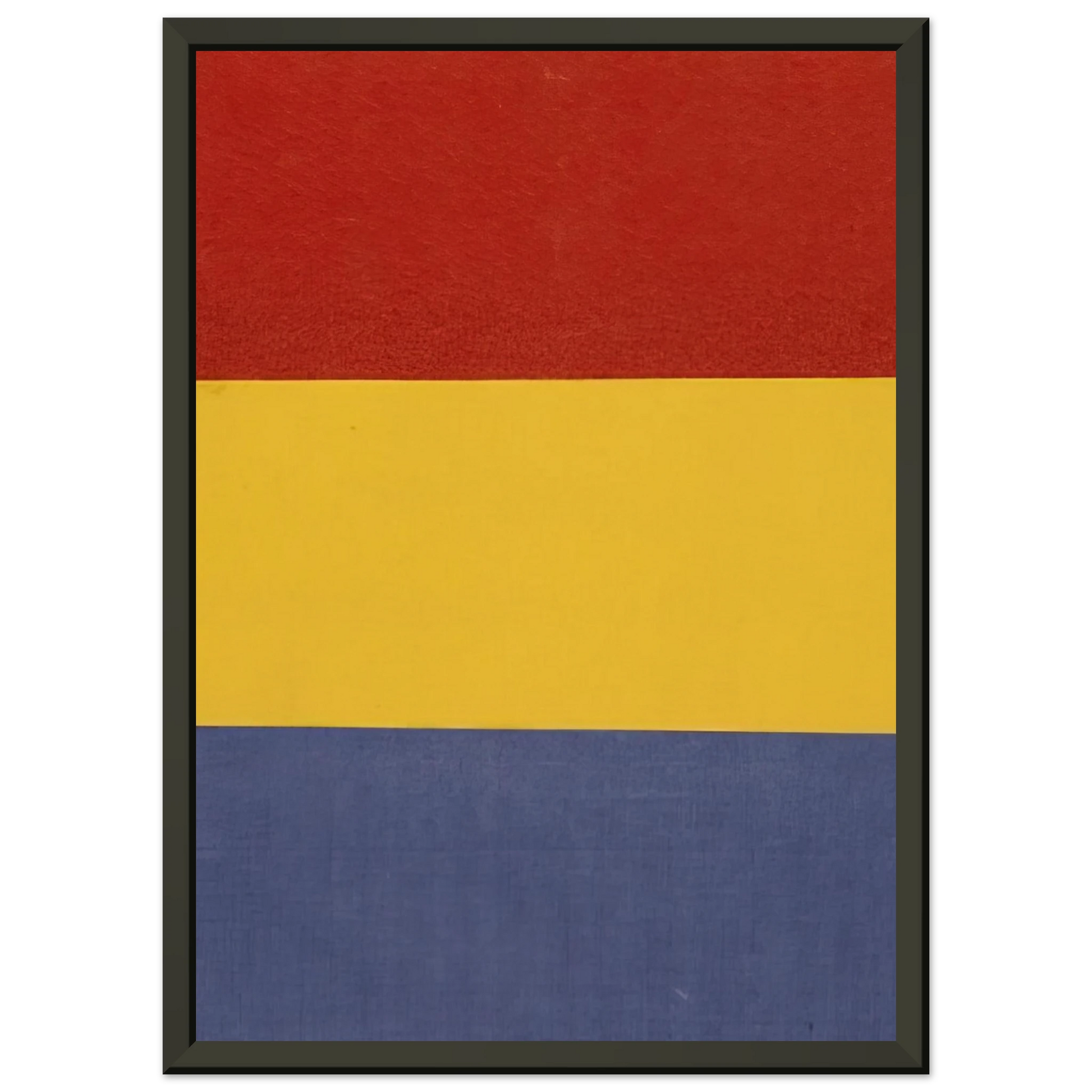 Ellsworth Kelly  Red Yellow Blue Framed Art Print  - Aluminum Frame - 40x50 cm / 16x20 inches