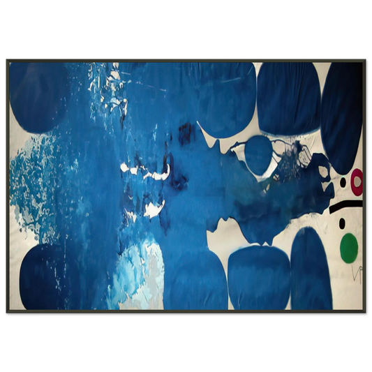 Victor Pasmore  A TREE FULL OF BIRDS 2 1979 Framed Art Print  - Aluminum Frame - 21x29.7 cm / 8x12"