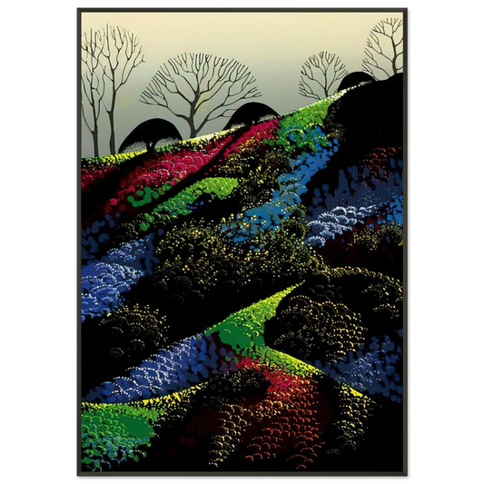 Eyvind Earle  Little Jewels Framed Art Print  - Aluminum Frame - 21x29.7 cm / 8x12"