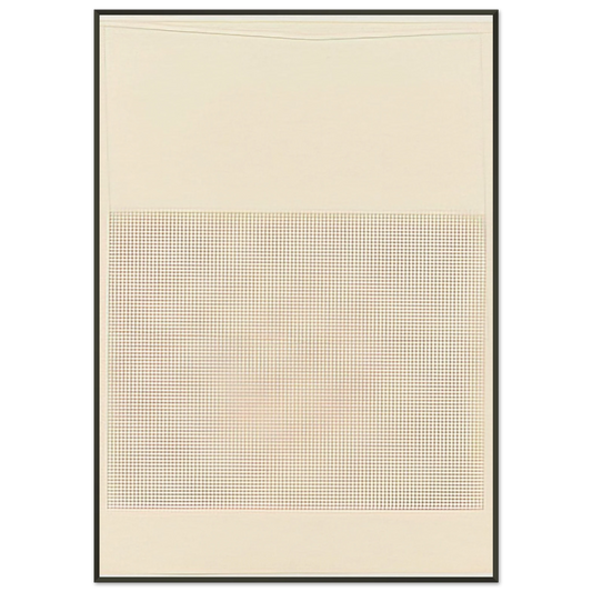 Gego  Untitled 7316  1973 Framed Art Print  - Aluminum Frame - 21x29.7 cm / 8x12"