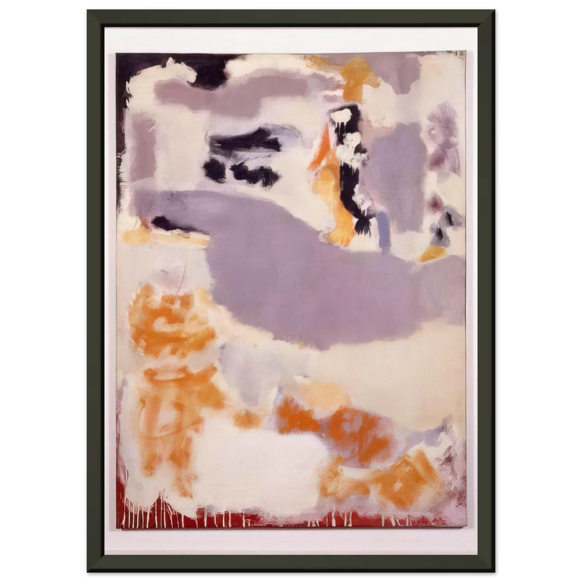 Mark Rothko  Untitled 14B  1947 Framed Art Print  - Aluminum Frame - 70x100 cm / 28x40 inches