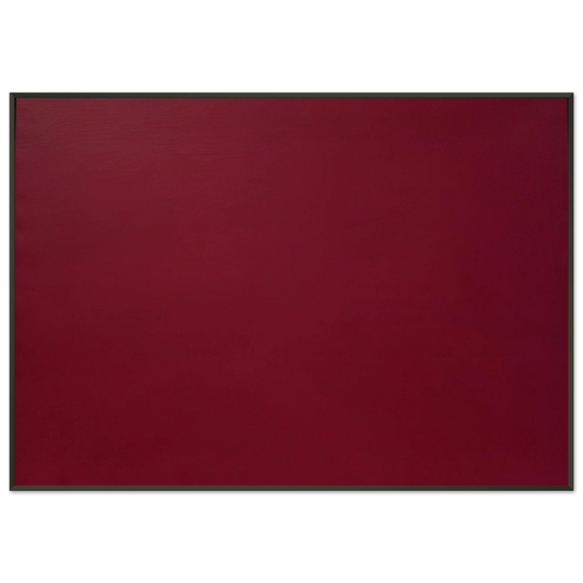 Fernand Leduc  Microchromie 71 ZL Fushia Framed Art Print  - Aluminum Frame - 21x29.7 cm / 8x12"