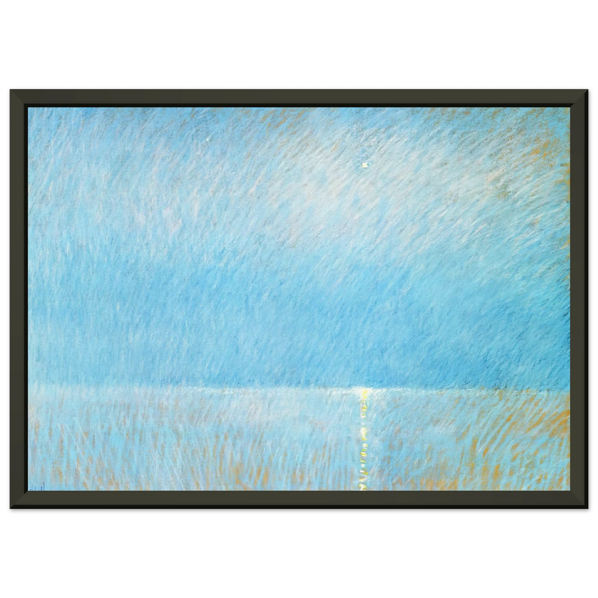 Childe Hassam  The Evening Star Framed Art Print  - Aluminum Frame - 70x100 cm / 28x40 inches