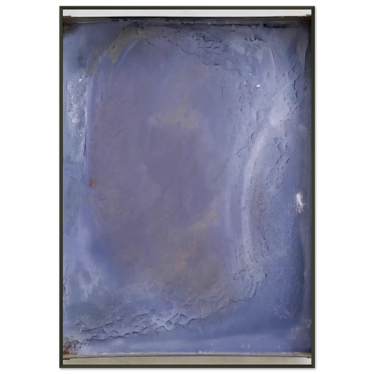 Gotthard Graubner  FARBWANNE 1985 Framed Art Print  - Aluminum Frame - 21x29.7 cm / 8x12"