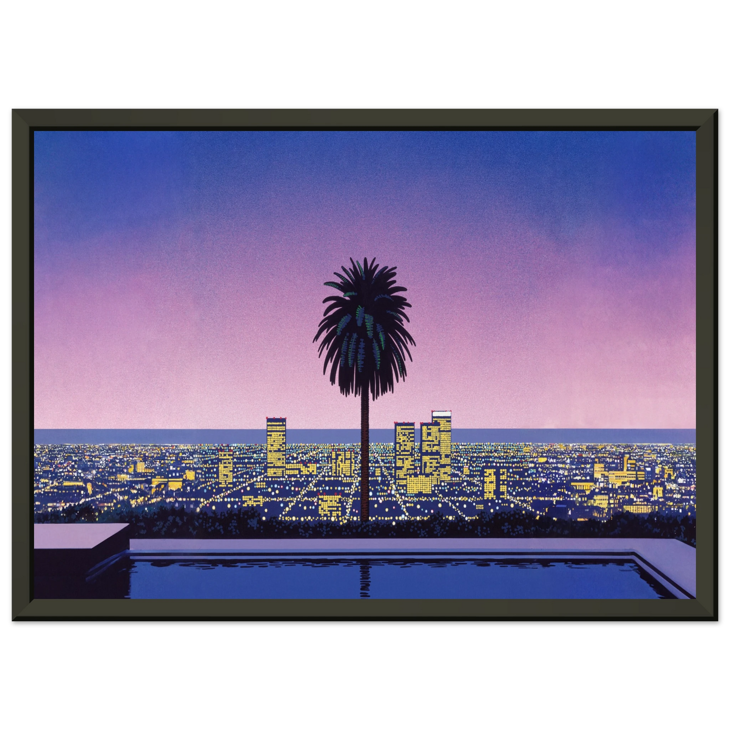 Hiroshi Nagai  Pacific Breeze 2 Framed Art Print  - Aluminum Frame - 70x100 cm / 28x40 inches