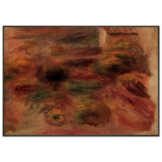 PierreAuguste Renoir  The Artist s Home Framed Art Print  - Aluminum Frame - 21x29.7 cm / 8x12"