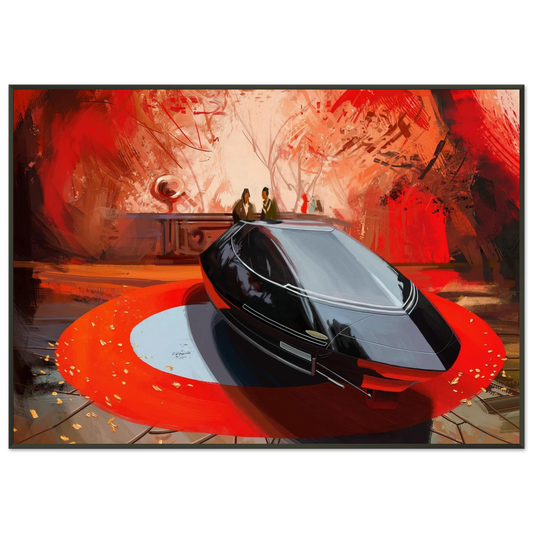 Syd Mead  Syd Mead Framed Art Print  - Aluminum Frame - 21x29.7 cm / 8x12"