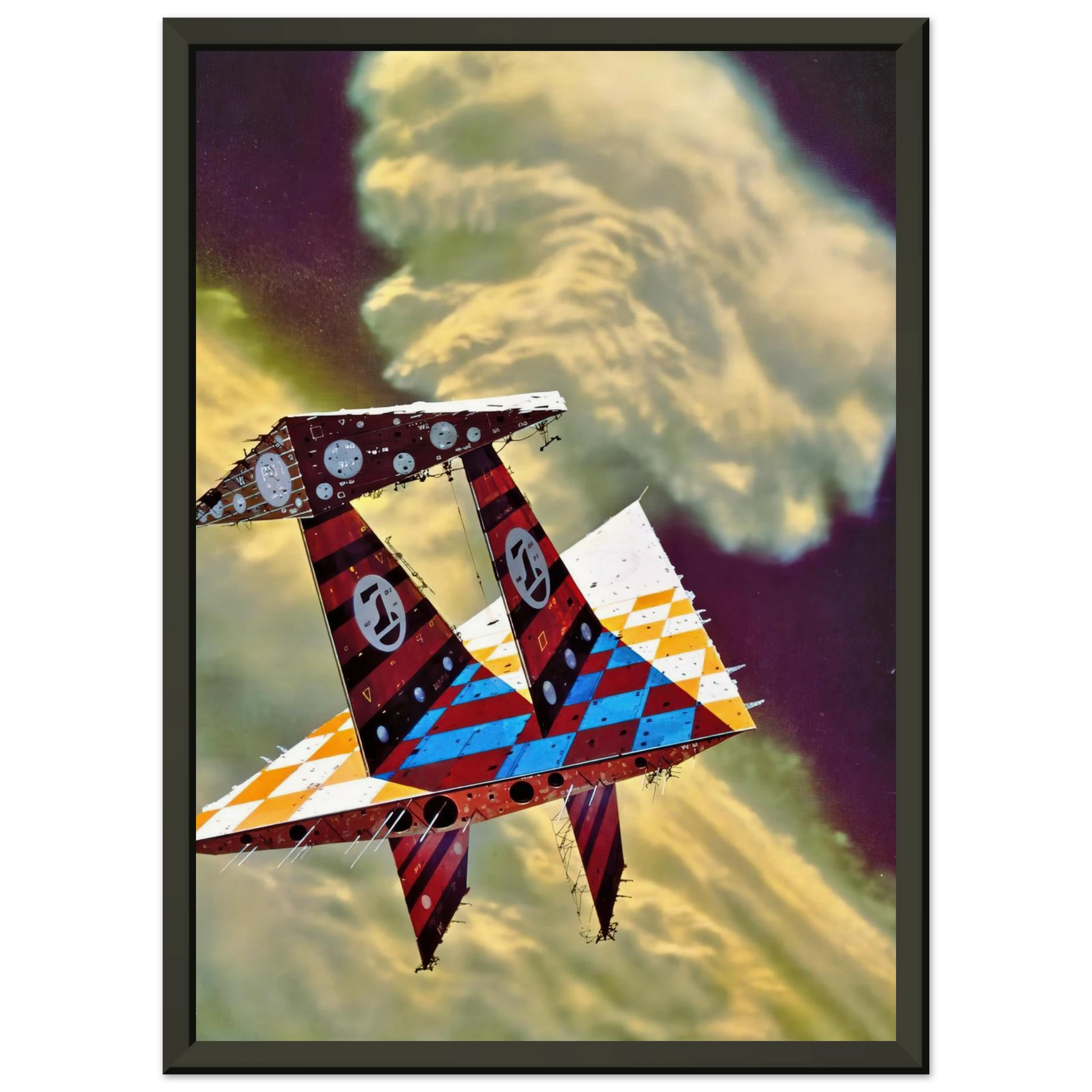Chris Foss  Chris Foss Framed Art Print  - Aluminum Frame - 70x100 cm / 28x40 inches