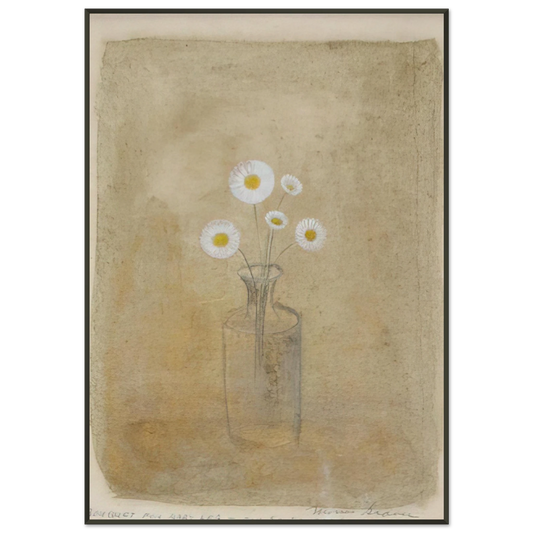 Morris Graves  Bouquet for Mary Lea  1957 Framed Art Print  - Aluminum Frame - 21x29.7 cm / 8x12"