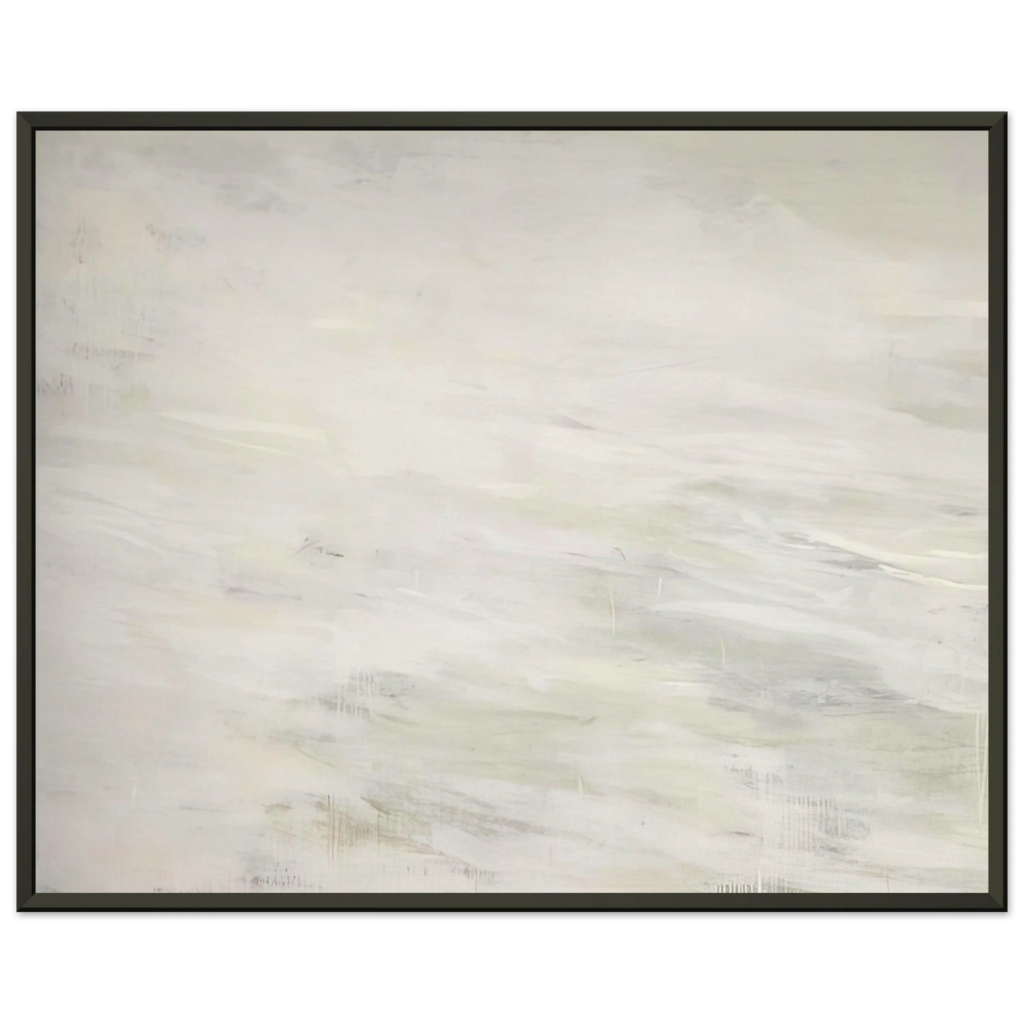 Cy Twombly  Hero and Leandro  A Painting in Four Parts  Part III Framed Art Print  - Aluminum Frame - 60x80 cm / 24x32 inches
