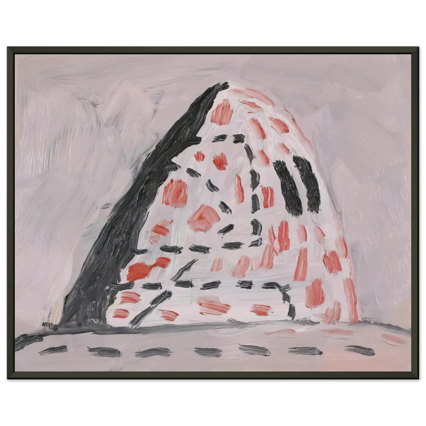 Philip Guston  UNTITLED 2 Framed Art Print  - Aluminum Frame - 70x100 cm / 28x40 inches